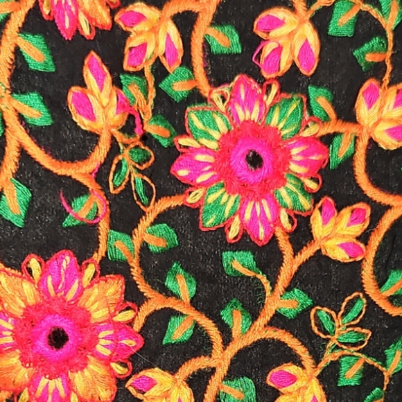 Long Sleeve Maxi Designer Dress - Picture 6 of 7